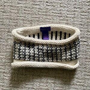 Madden Girl Women's Cream and Black Hair-accessories